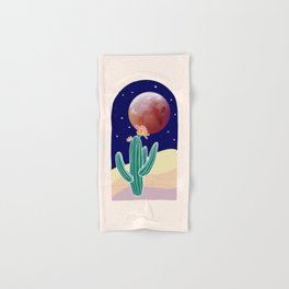 Super Flower Blood Moon Hand & Bath Towel