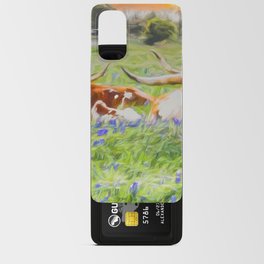 Texas Bluebonnets 22 #painting Android Card Case