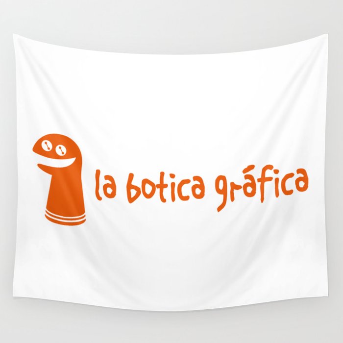 La Botica Gráfica (logo) Wall Tapestry