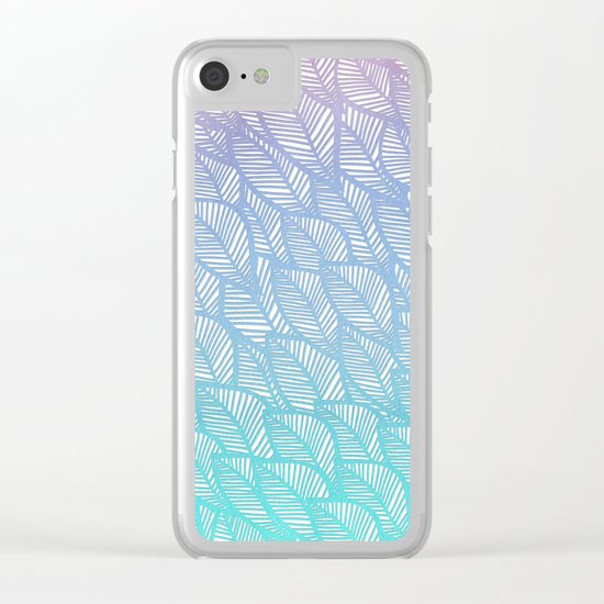 Leaves in Winter Clear iPhone Case