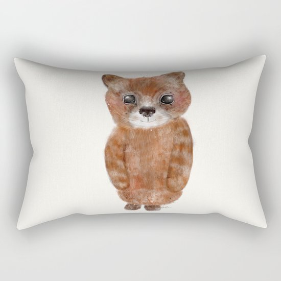 little ginger Rectangular Pillow