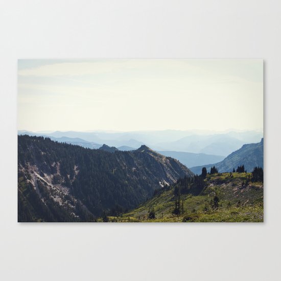 Sunny Mountain Canvas Print