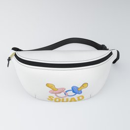 Cute & Funny Twin Squad Twinning Baby Pacifiers Fanny Pack