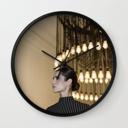 Pleiades Lighting Wall Clock
