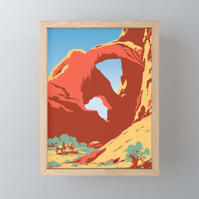 Grand Canyon Poster // 2 Framed Mini Art Print