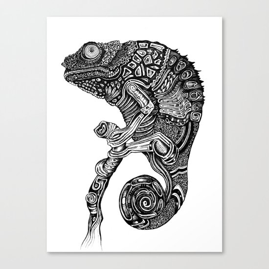 Chameleon Canvas Print