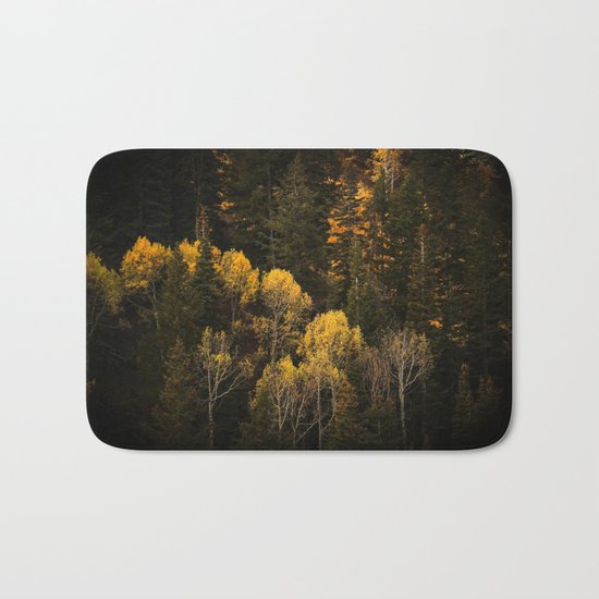 Autumn Trees Bath Mat