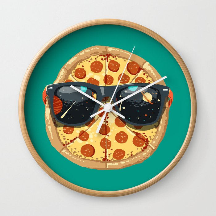 Cool Pizza Wall Clock