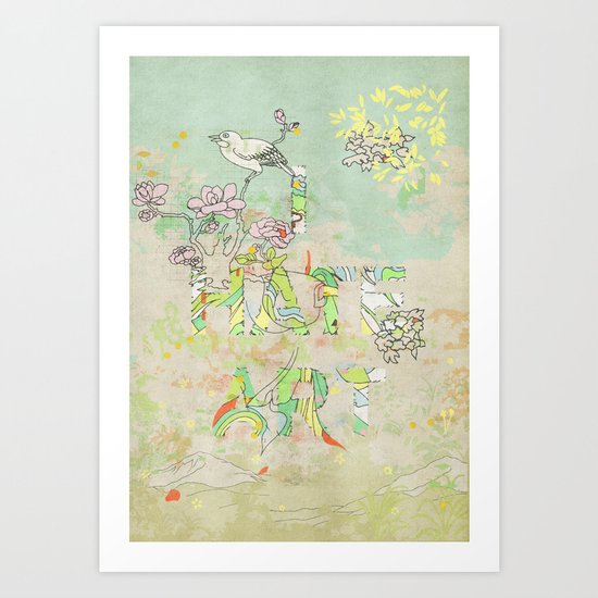 I HATE ART Art Print