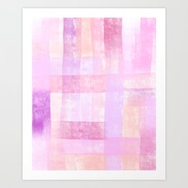 Pink sales abstract canvas