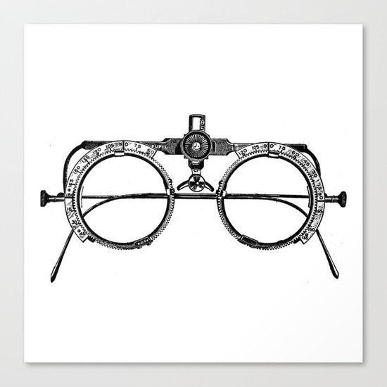 Glasses Canvas Print