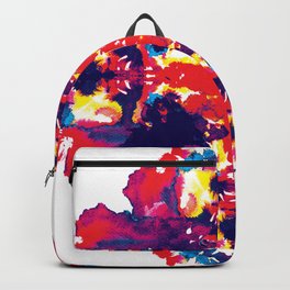 Abstract colorful pattern Backpack