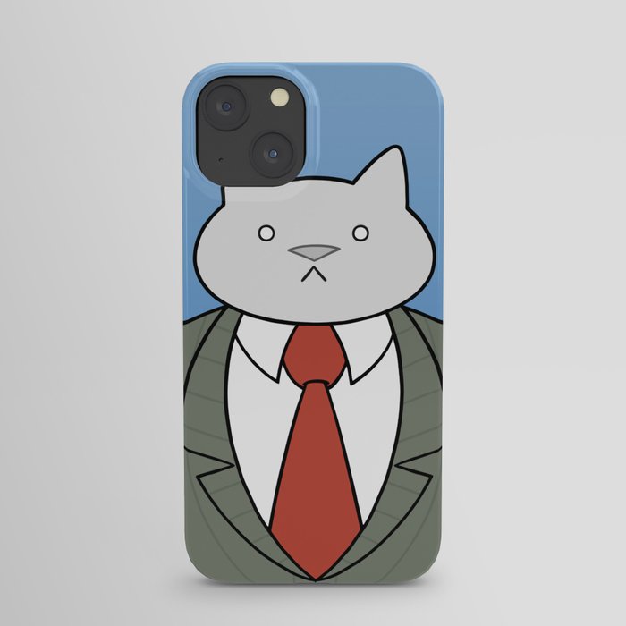 Business Cat iPhone Case