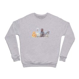 Silkie Chicken Huddle Crewneck Sweatshirt