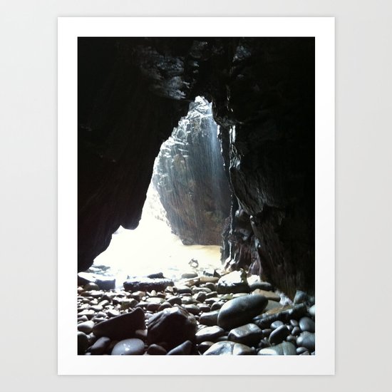 Sea Cave Art Print