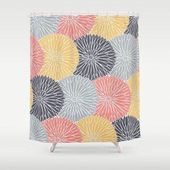Flower Infusion Shower Curtain