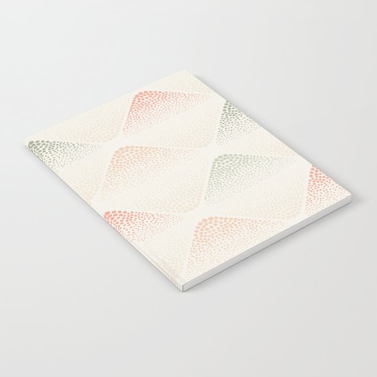 Retro Dotted Pattern 05 Notebook