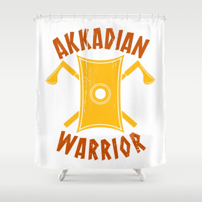 Akkadian Warrior Shower Curtain