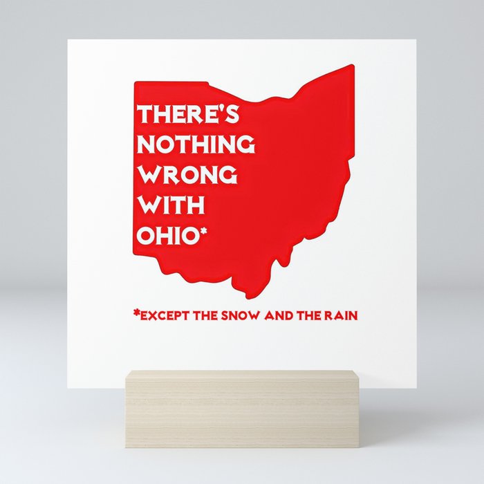 Nothing Wrong in Ohio Mini Art Print