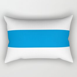 New Russian Anti-War Protest Flag 2022 White Blue White Rectangular Pillow