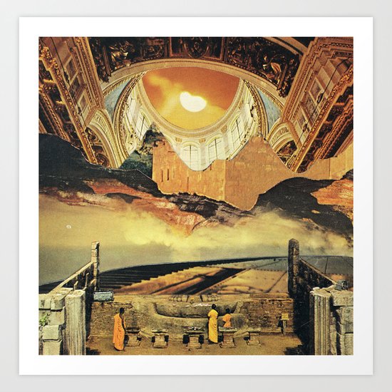 monochromatic vision... Art Print