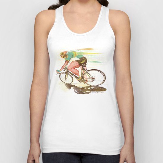 The Sprinter, Cycling Edition Unisex Tank Top