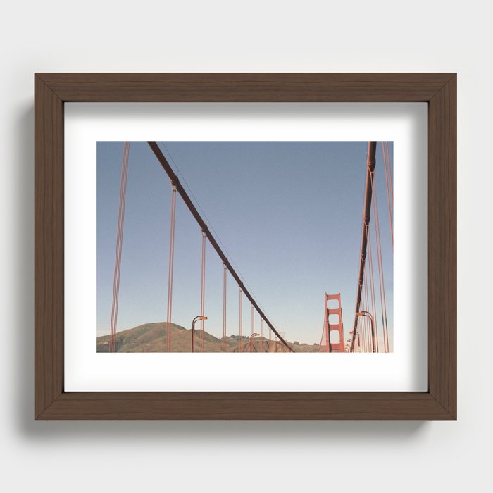 Golden Gate Bridge | 35mm Film Photography Recessed Framed Print