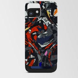 It's racing day in abstract iPhone Card Case