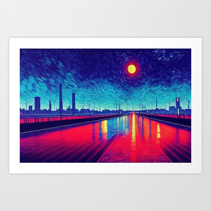 Outskirts of the City Art Print