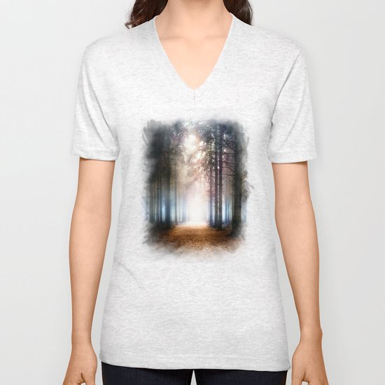 Enchanted Forest Unisex V-Neck