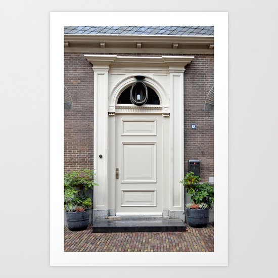 White church door Art Print