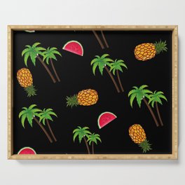 Fruits of the Caribbean Serving Tray