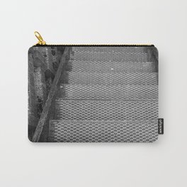 Metal Steps Down Carry-All Pouch