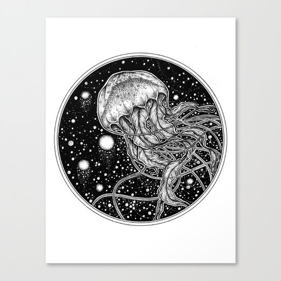 Jellyfish Canvas Print