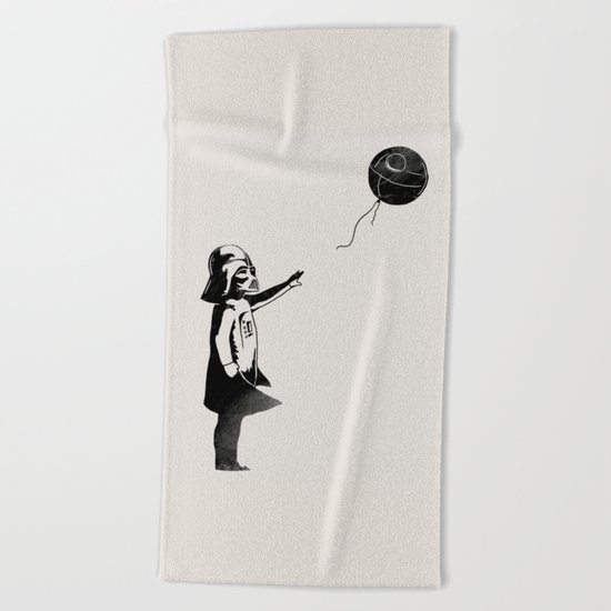 Let go the dark side Beach Towel