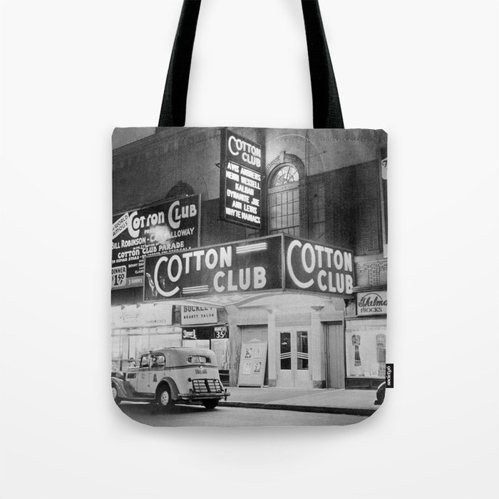 African American Harlem Renaissance Cotton Club Jazz Age Photograph Tote Bag