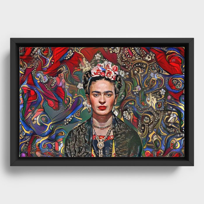 Royal Frida Framed Canvas