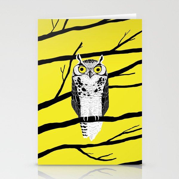Great Owl Stationery Cards
