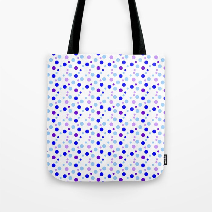 new polka dot 2 -polka dot,pattern,dot,polka,circle,disc,point,abstract,minimalism Tote Bag