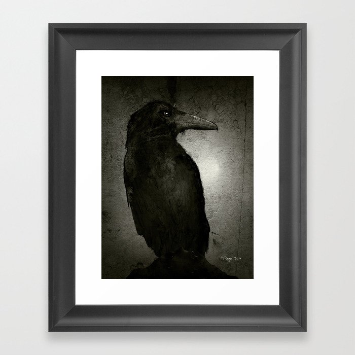 The Crow Framed Art Print