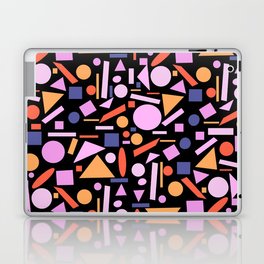 Midcentury colourful geometric shapes  Laptop Skin