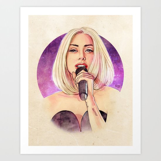NYC Pride Rally Art Print