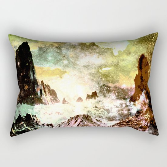 space mountains Rectangular Pillow