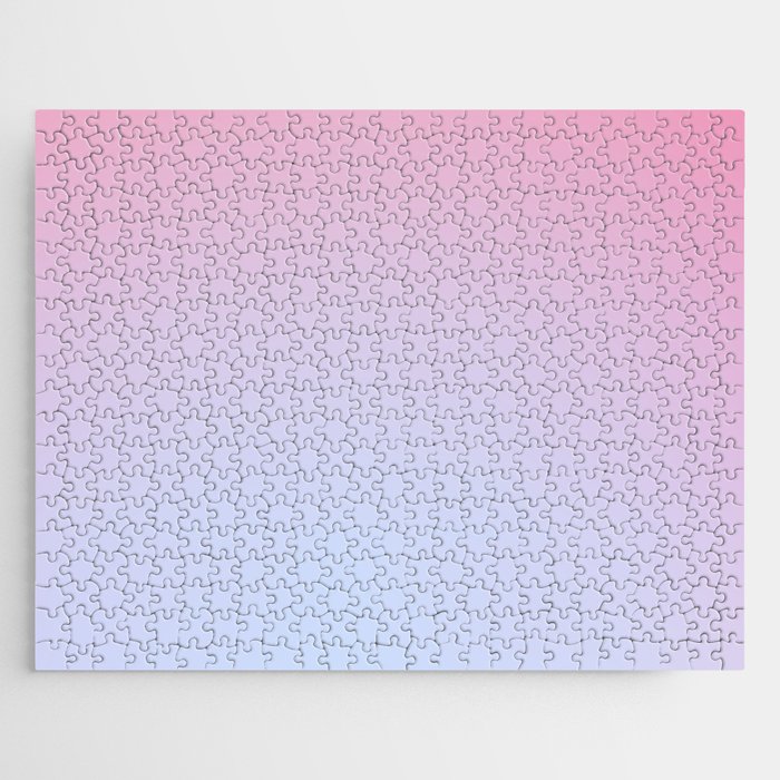 2 Pink Gradient Background Colour Palette 220721 Aura Ombre Valourine Digital Minimalist Art Jigsaw Puzzle