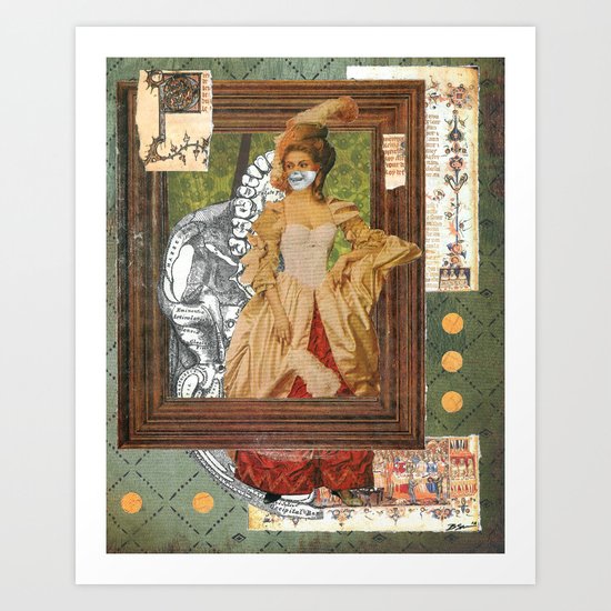 Poison Mistress Art Print