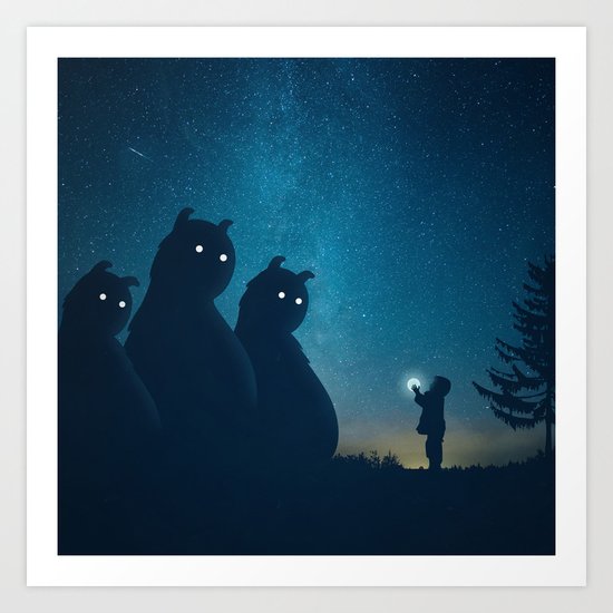 The Gift Art Print