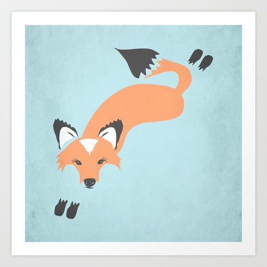 Foxy Roxy Art Print