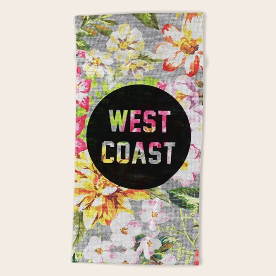 West Coast Beach Towel
