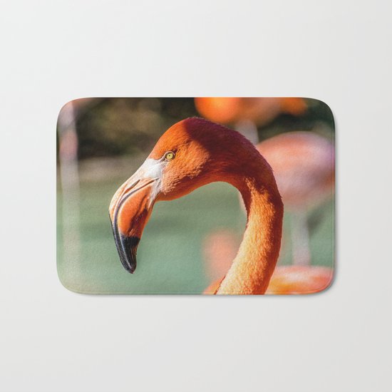 Eye of the Flamingo Bath Mat