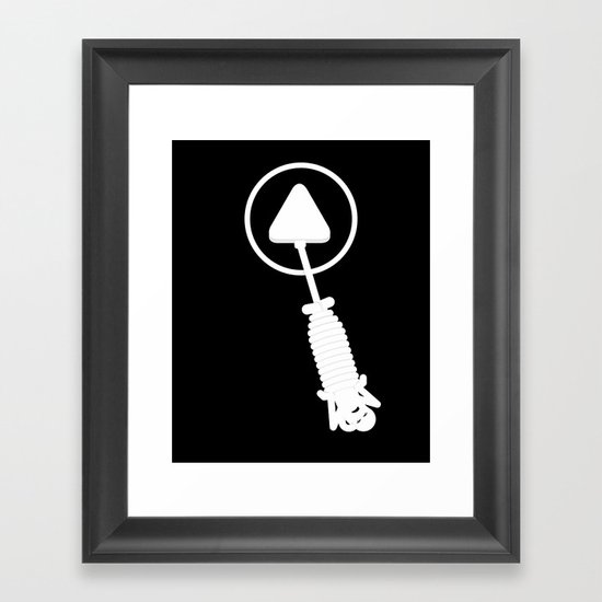 Disconnect Framed Art Print